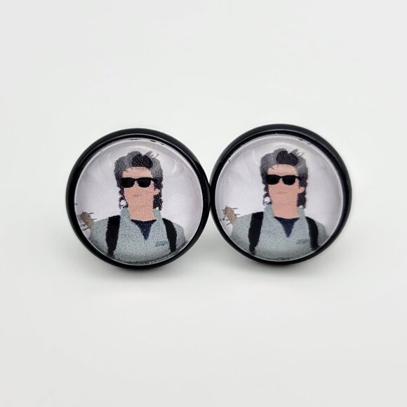 Hand Crafted Jewelry - Stranger Things Steve Harrington Women's Anime Fashion Stud Earrings